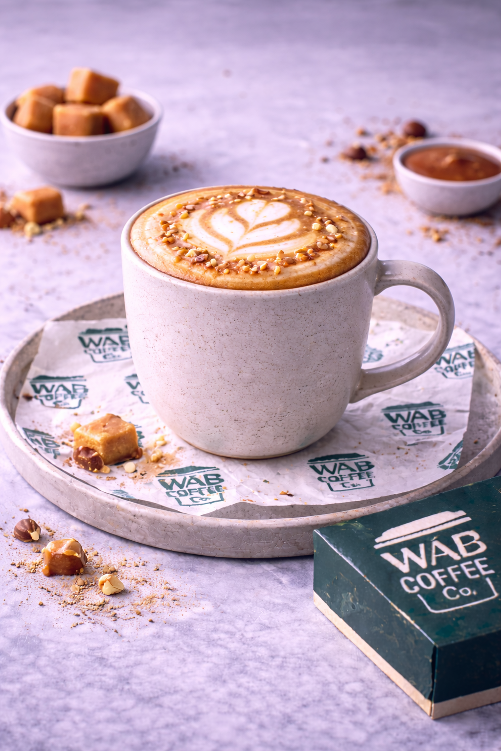 WaB Cafe Caramel Cappuccino